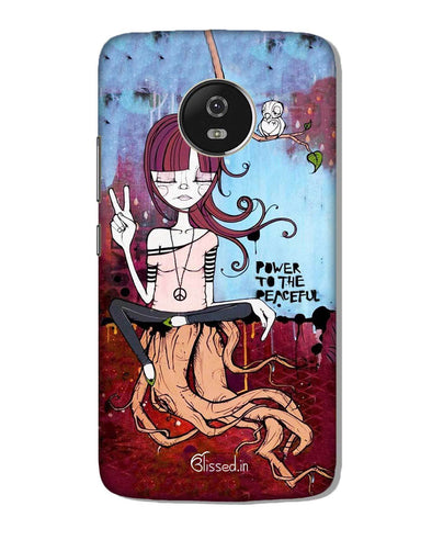 Power to the peaceful | Motorola G5  Phone Case
