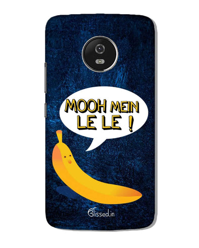 Mooh mein le le | Motorola G5 Phone case