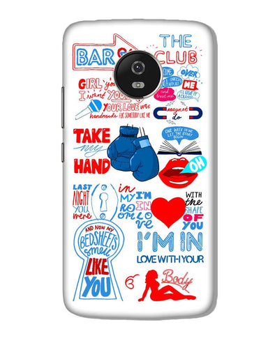 Shape of you - White | Motorola G5 Phone Case