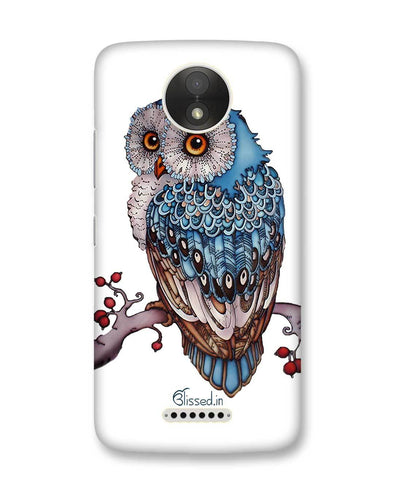 Blue Owl | Motorola Moto C Plus Phone Case