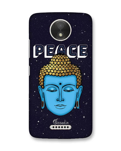 Peace of buddha | Motorola Moto C Plus Phone Case
