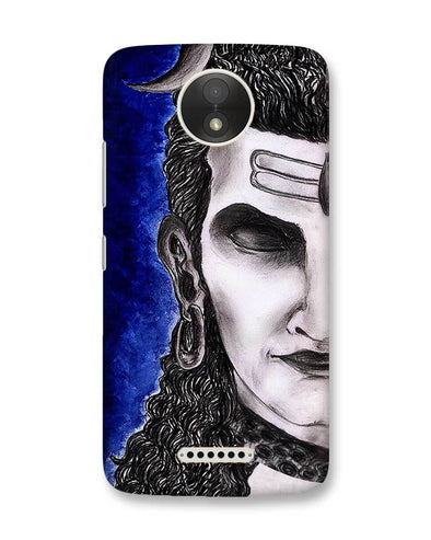 Meditating Shiva | Motorola Moto C Plus Phone case