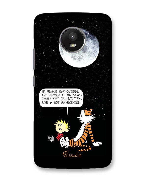 Calvin's Life Wisdom | Motorola Moto E4 Plus Phone Case