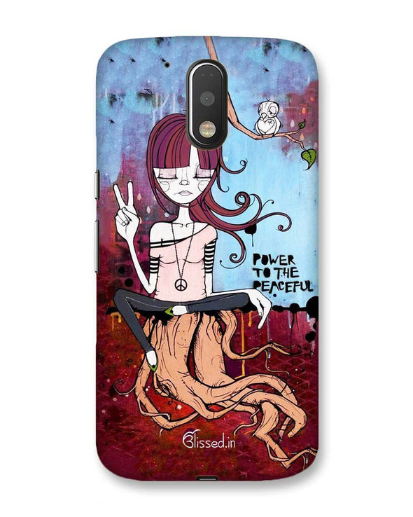 Power to the peaceful | Motorola Moto G (4th Gen) Phone Case