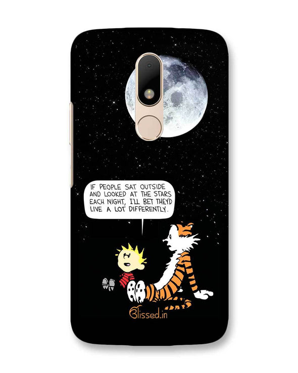 Calvin's Life Wisdom | Motorola Moto M Phone Case