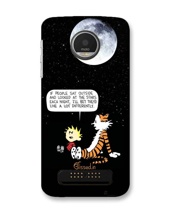 Calvin's Life Wisdom | Motorola Moto Z Play Phone Case