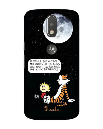 Calvin's Life Wisdom | Motorola Moto G (4 plus) Phone Case