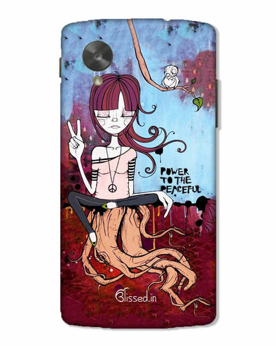 Power to the peaceful | Nexus 5 Phone Case