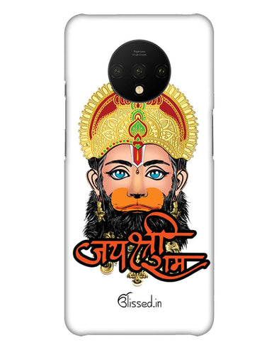 Jai Sri Ram -  Hanuman White | OnePlus 7T Phone Case