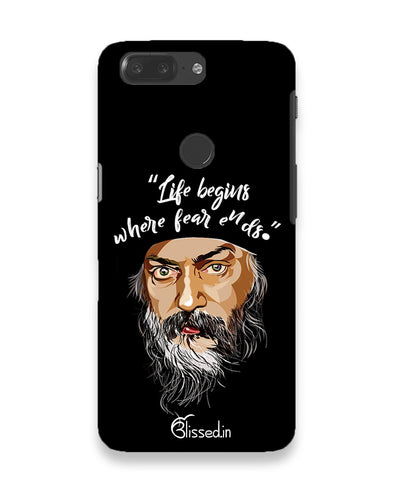 Osho: life and fear |  OnePlus 5t Phone Case