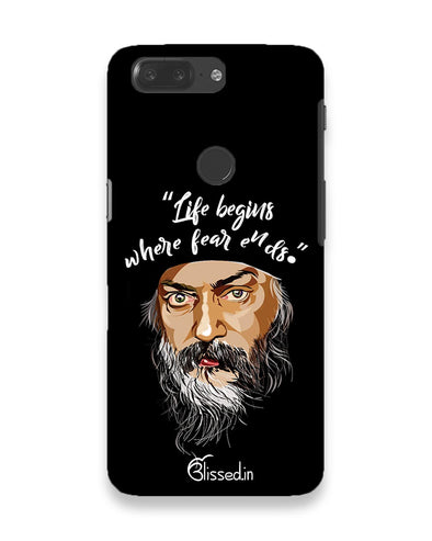 Osho: life and fear  | one plus 5t Phone Case