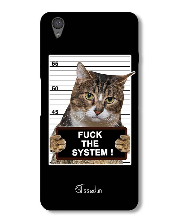 F*CK THE SYSTEM  | OnePlus X Phone Case