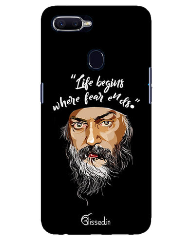 Osho: life and fear   | Realme 2pro  Phone Case