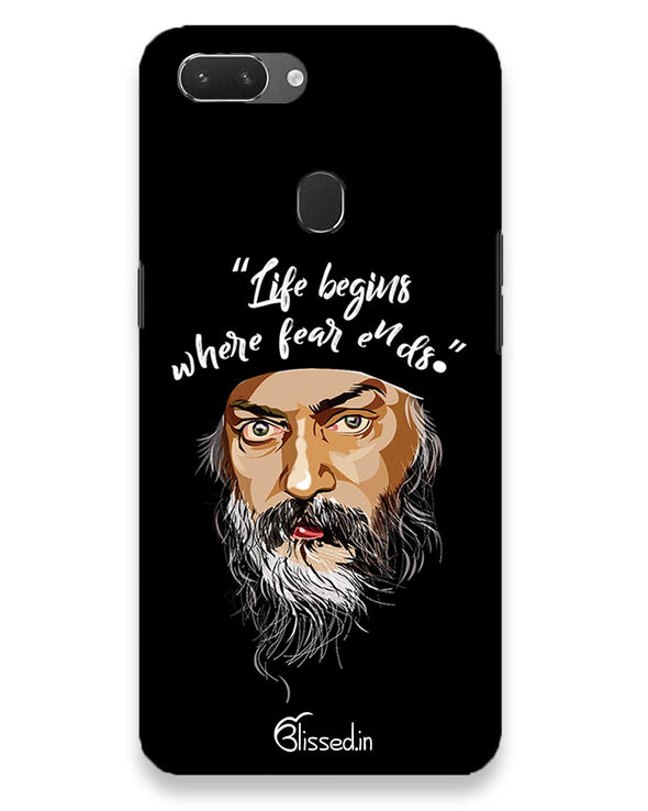 Osho: life and fear  | Realme 2 Phone Case