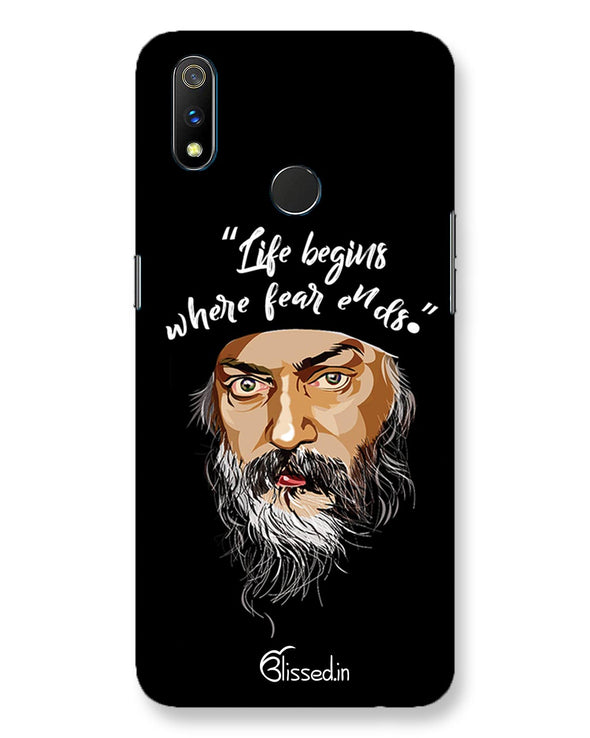 Osho: life and fear | Realme 3 pro  Phone Case