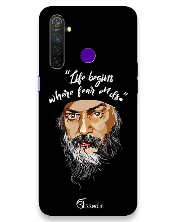 Osho: life and fear  | Realme 5pro  Phone Case