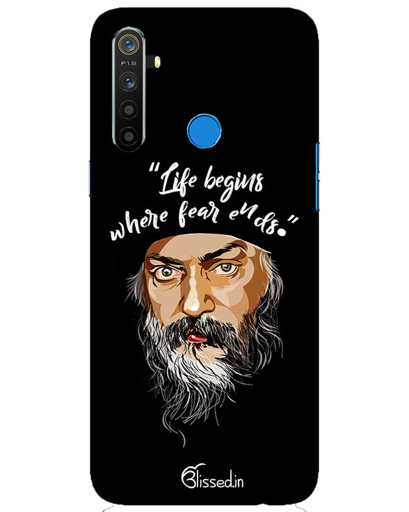 Osho: life and fear | Realme 5  Phone Case