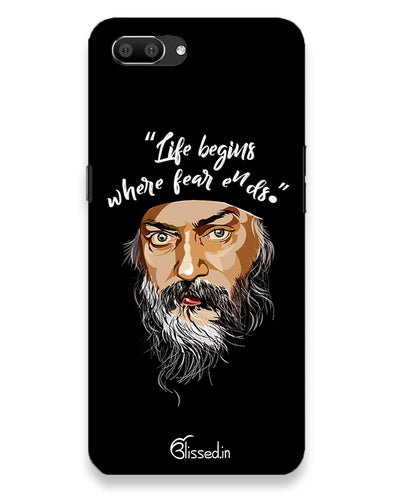 Osho: life and fear  | Realme c1  Phone Case