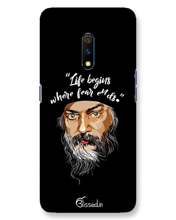 Osho: life and fear  | Realme x Phone Case