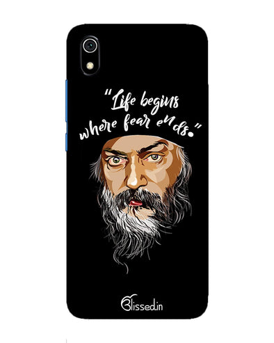 Osho: life and fear | Redmi 7A Phone Case