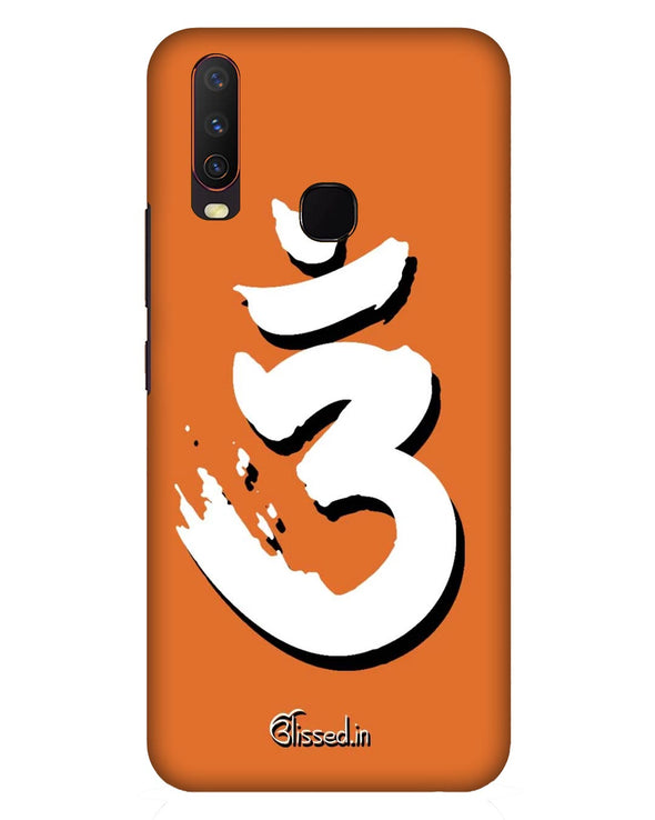 SAFFRON AUM THE UN-STRUCK SOUND WHITE |  Vivo Y17  Phone Case