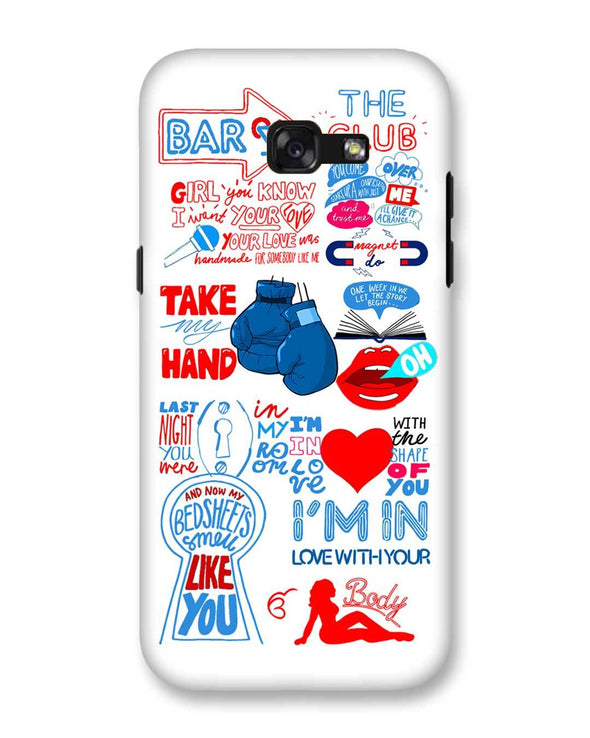 Shape of you - White | Samsung Galaxy A5 (2017) Phone Case