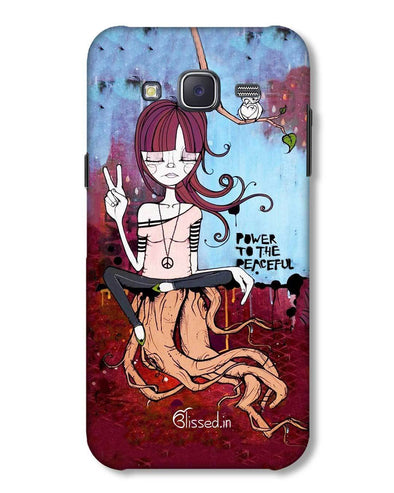 Power to the peaceful | Samsung Galaxy J5 Phone Case