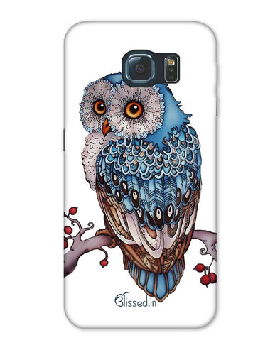 Blue Owl | Samsung Galaxy Note S6 Phone Case