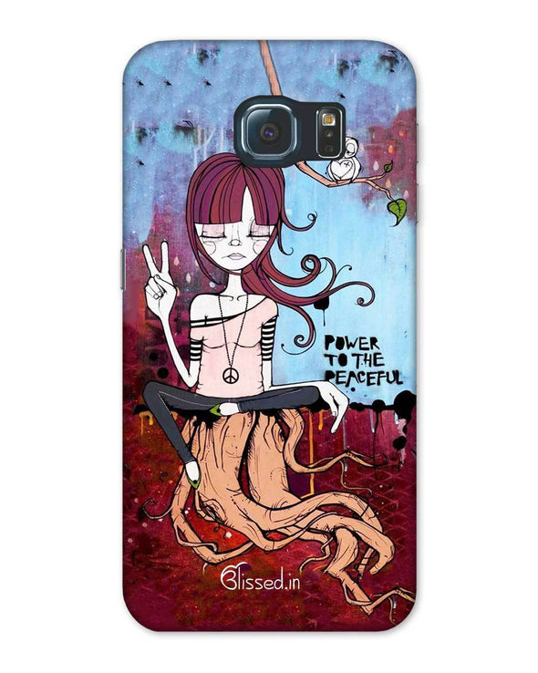 Power to the peaceful | Samsung Galaxy Note S6 Phone Case