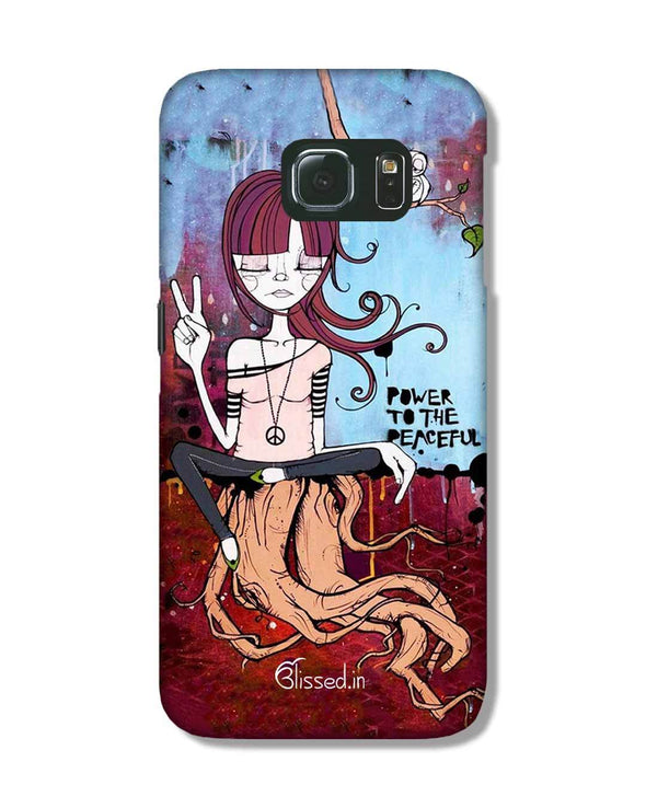 Power to the peaceful | Samsung Galaxy S6 Edge Phone Case