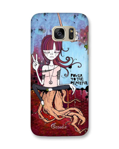Power to the peaceful | Samsung Galaxy S7 Phone Case