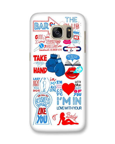 Shape of you - White | Samsung Galaxy S7 phone Case
