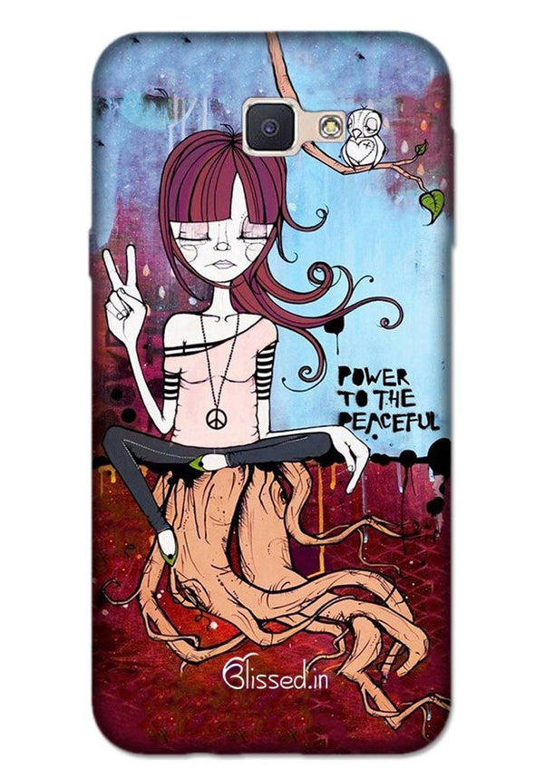 Power to the peaceful | SAMSUNG J5 PRIME Phone Case