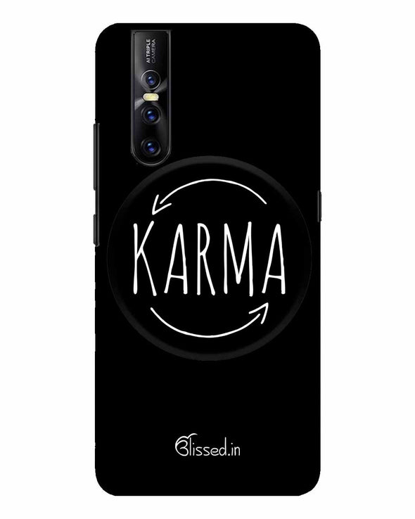 karma | Vivo v 15 pro Phone Case