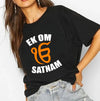 Ek omkar satnam | Half sleeve black Tshirt