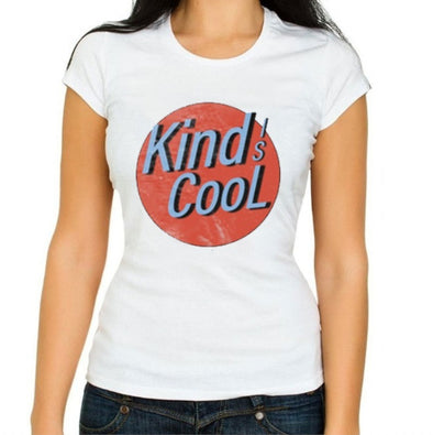 Kind is Cool |  Woman's Top Half sleeve White Top