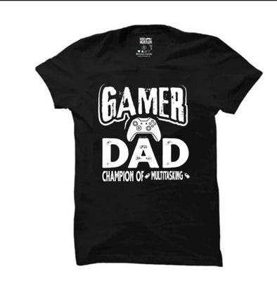 Gamer Dad | Half sleeve Tshirt