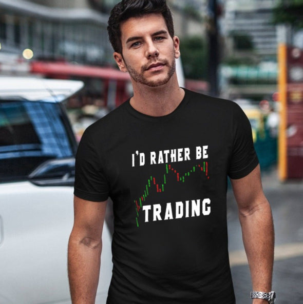 I'd rather be Trading | Half sleeve Tshirt