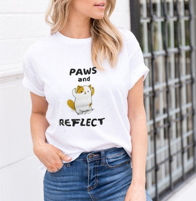 Paws & Reflect |  Woman's Half Sleeve Top