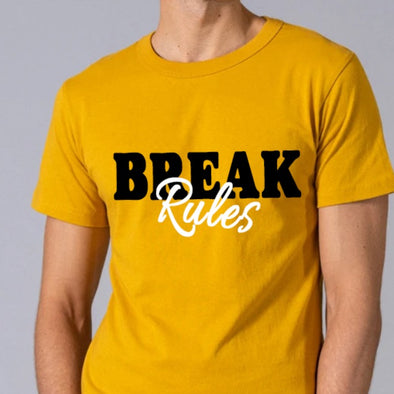 Break Rules | Half sleeve Tshirt