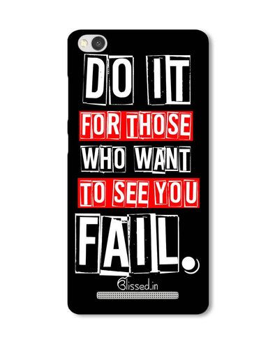 Do It For Those | Xiaomi Redmi 3S Phone Case