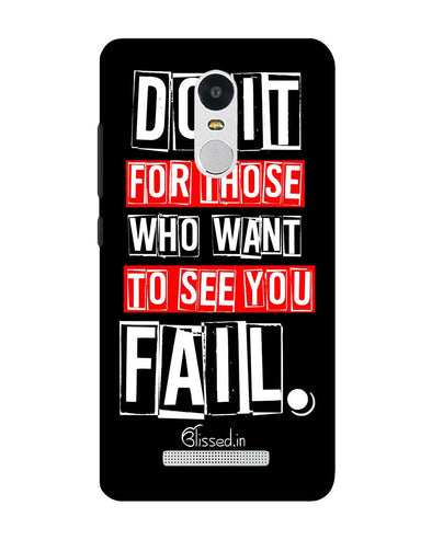 Do It For Those | Xiaomi Redmi Note3 Phone Case