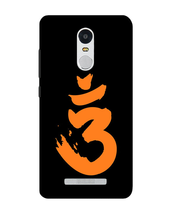 Saffron AUM the un-struck sound | Xiaomi Redmi Note 3 Phone Case