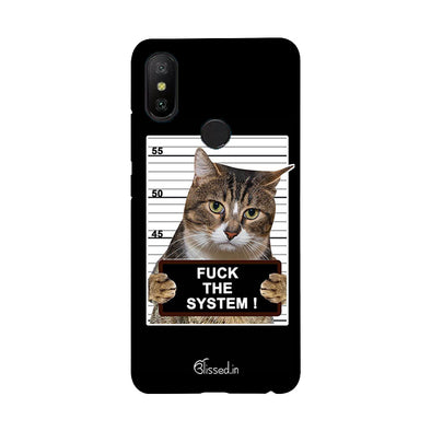 F*CK THE SYSTEM  | Xiaomi Mi A2 Phone Case