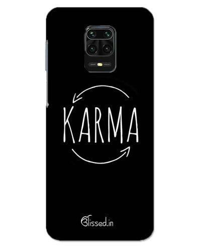 karma |  REDMI NOTE 9 PRO MAX  Phone Case