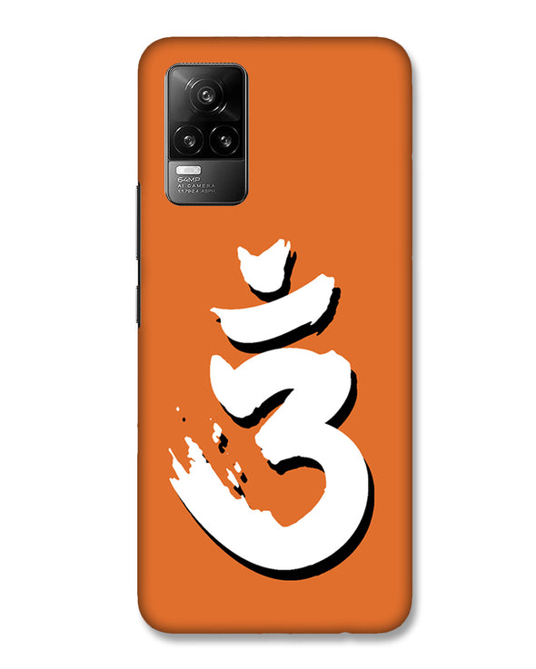 Saffron AUM the un-struck sound White  | vivo Y73 Phone Case