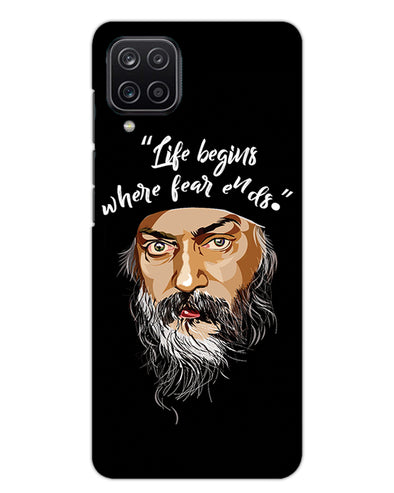 Osho: life and fear |  Samsung Galaxy M12 Phone Case