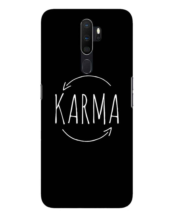 karma | oppo a5 Phone Case