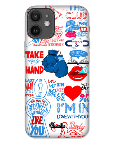 Shape of you - White | iphone 12 mini  phone Case