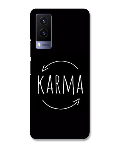 karma | Vivo V21e Phone Case